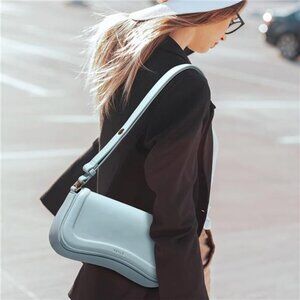 Small Shoulder Bag Trendy Blue
